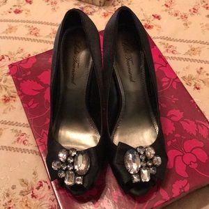 Lulu Townsend Satin Pumps